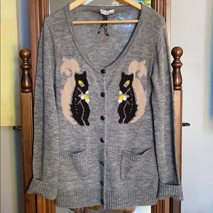 Adorable Squirrel Cardigan